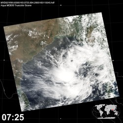 Level 1B Image at: 0725 UTC