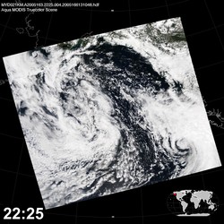 Level 1B Image at: 2225 UTC