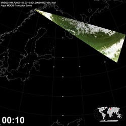 Level 1B Image at: 0010 UTC