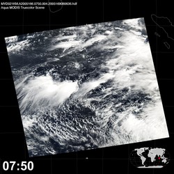 Level 1B Image at: 0750 UTC