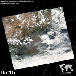 Level 1B Image at: 0515 UTC