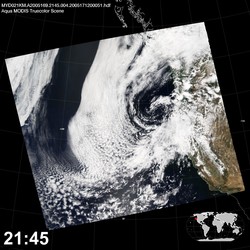 Level 1B Image at: 2145 UTC