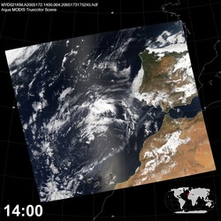 Level 1B Image at: 1400 UTC