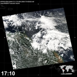 Level 1B Image at: 1710 UTC