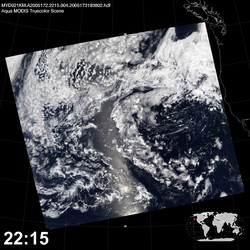 Level 1B Image at: 2215 UTC