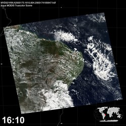 Level 1B Image at: 1610 UTC