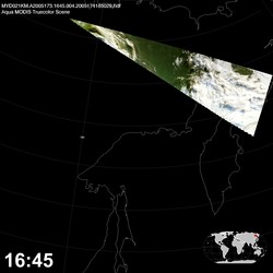 Level 1B Image at: 1645 UTC