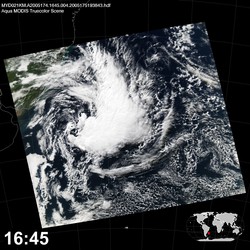 Level 1B Image at: 1645 UTC