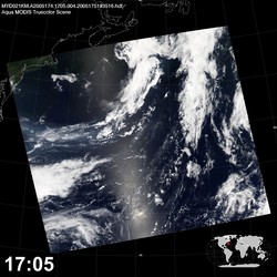 Level 1B Image at: 1705 UTC