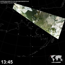 Level 1B Image at: 1345 UTC