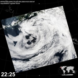 Level 1B Image at: 2225 UTC