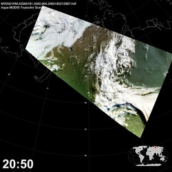 Level 1B Image at: 2050 UTC