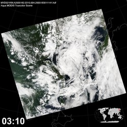 Level 1B Image at: 0310 UTC