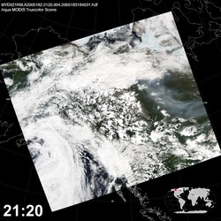 Level 1B Image at: 2120 UTC