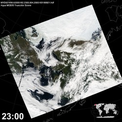 Level 1B Image at: 2300 UTC