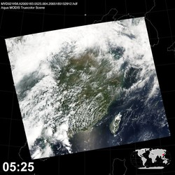 Level 1B Image at: 0525 UTC