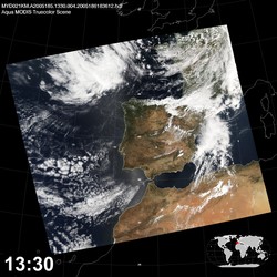 Level 1B Image at: 1330 UTC