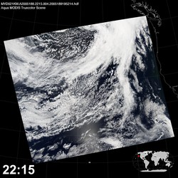 Level 1B Image at: 2215 UTC