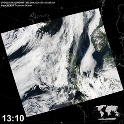 Level 1B Image at: 1310 UTC