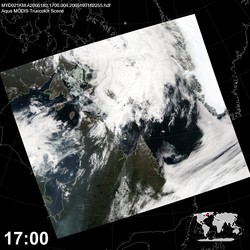 Level 1B Image at: 1700 UTC