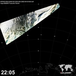 Level 1B Image at: 2205 UTC