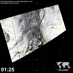 Level 1B Image at: 0125 UTC