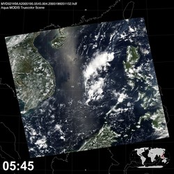 Level 1B Image at: 0545 UTC