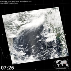 Level 1B Image at: 0725 UTC