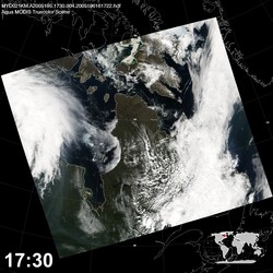 Level 1B Image at: 1730 UTC