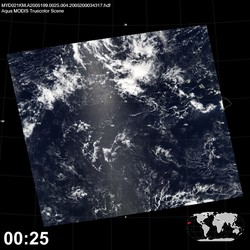 Level 1B Image at: 0025 UTC