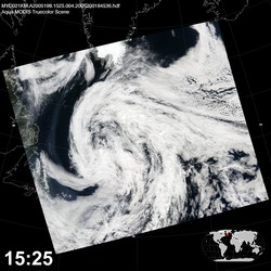 Level 1B Image at: 1525 UTC