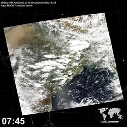 Level 1B Image at: 0745 UTC