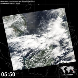 Level 1B Image at: 0550 UTC