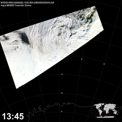 Level 1B Image at: 1345 UTC