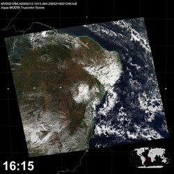 Level 1B Image at: 1615 UTC