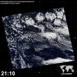 Level 1B Image at: 2110 UTC