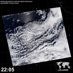 Level 1B Image at: 2205 UTC