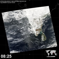 Level 1B Image at: 0825 UTC