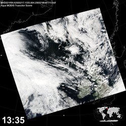 Level 1B Image at: 1335 UTC