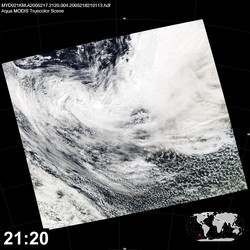 Level 1B Image at: 2120 UTC