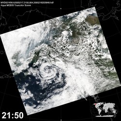 Level 1B Image at: 2150 UTC