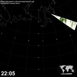 Level 1B Image at: 2205 UTC