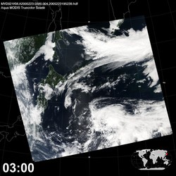 Level 1B Image at: 0300 UTC