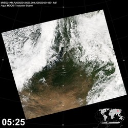 Level 1B Image at: 0525 UTC