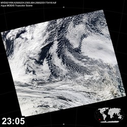 Level 1B Image at: 2305 UTC