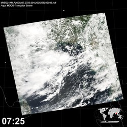 Level 1B Image at: 0725 UTC