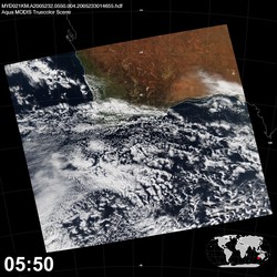 Level 1B Image at: 0550 UTC