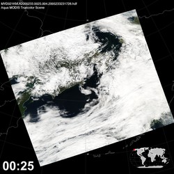 Level 1B Image at: 0025 UTC