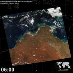 Level 1B Image at: 0500 UTC