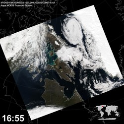 Level 1B Image at: 1655 UTC